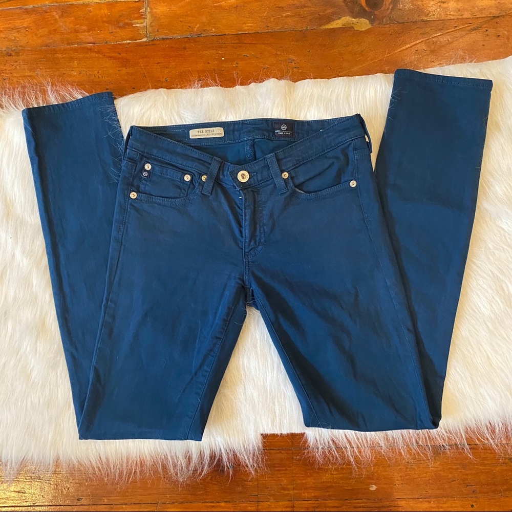 AG “The Stilt” Jeans Dark Teal Jeans